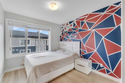 106-72 Cornerstone Manor, Calgary, AB - Indoor Photo Showing Bedroom