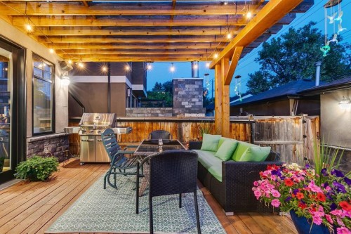 1727 Bowness Road Nw, Calgary, AB - Outdoor With Deck Patio Veranda With Exterior