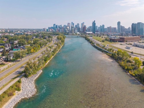 1727 Bowness Road Nw, Calgary, AB - Outdoor With Body Of Water With View