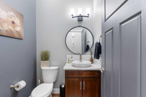 80 Sage Valley Park Nw, Calgary, AB - Indoor Photo Showing Bathroom
