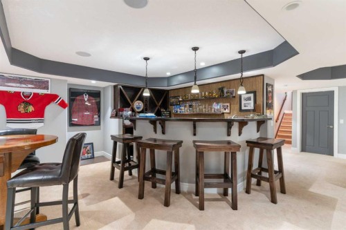 80 Sage Valley Park Nw, Calgary, AB - Indoor Photo Showing Dining Room