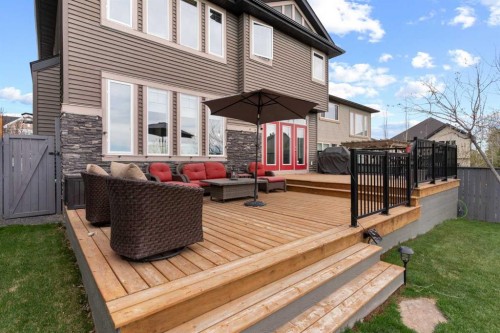 80 Sage Valley Park Nw, Calgary, AB - Outdoor With Deck Patio Veranda With Exterior