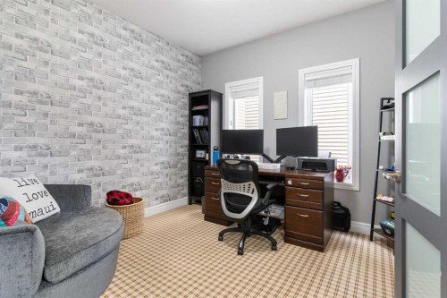 80 Sage Valley Park Nw, Calgary, AB - Indoor Photo Showing Office