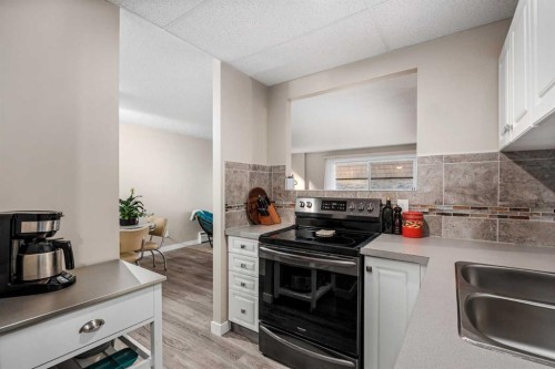 75D-231 Heritage Drive Se, Calgary, AB - Indoor Photo Showing Kitchen With Double Sink