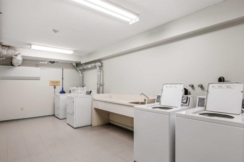 75D-231 Heritage Drive Se, Calgary, AB - Indoor Photo Showing Laundry Room