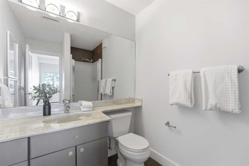 16 Hamptons Cove Nw, Calgary, AB - Indoor Photo Showing Bathroom