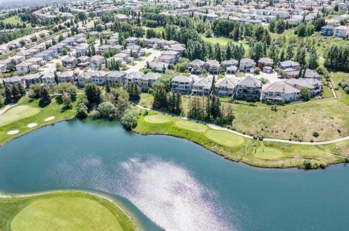 16 Hamptons Cove Nw, Calgary, AB - Outdoor With Body Of Water With View