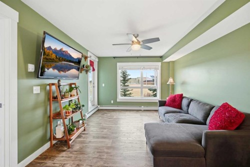 7206-302 Skyview Ranch Drive Ne, Calgary, AB - Indoor Photo Showing Living Room