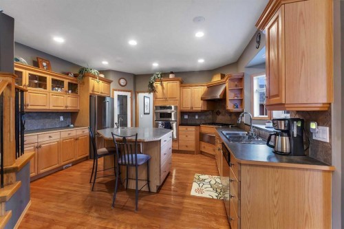 15 Rosery Drive Nw, Calgary, AB - Indoor Photo Showing Kitchen With Double Sink