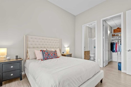 124 Mahogany Centre Se, Calgary, AB - Indoor Photo Showing Bedroom