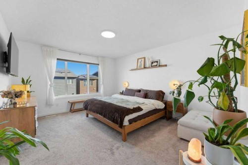 34 Walgrove Link Se, Calgary, AB - Indoor Photo Showing Bedroom