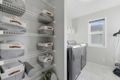 34 Walgrove Link Se, Calgary, AB - Indoor Photo Showing Laundry Room