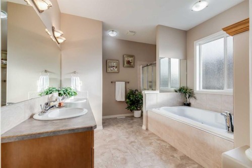 7 Filbert Close, Sylvan Lake, AB - Indoor Photo Showing Bathroom