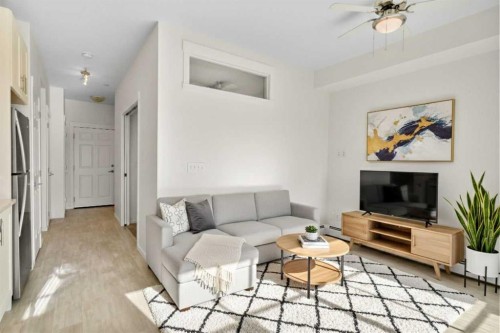 2205-215 Legacy Boulevard Se, Calgary, AB - Indoor Photo Showing Living Room