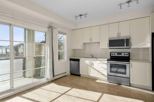 2205-215 Legacy Boulevard Se, Calgary, AB - Indoor Photo Showing Kitchen With Stainless Steel Kitchen