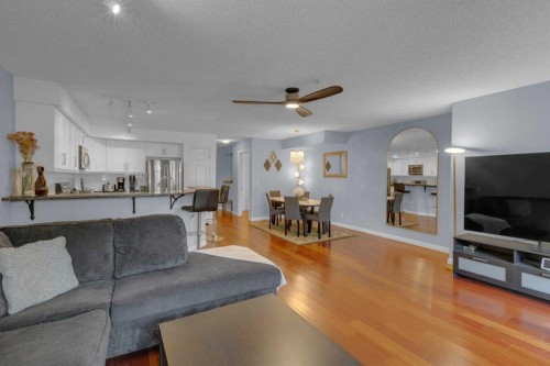 103-923 15 Avenue Sw, Calgary, AB - Indoor Photo Showing Living Room
