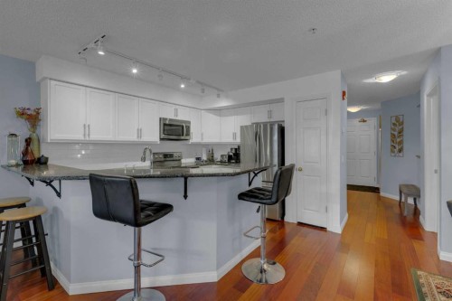 103-923 15 Avenue Sw, Calgary, AB - Indoor Photo Showing Kitchen With Upgraded Kitchen