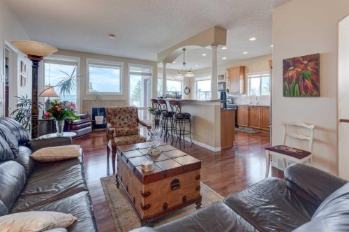 49 Arbour Crest Heights Nw, Calgary, AB - Indoor Photo Showing Living Room