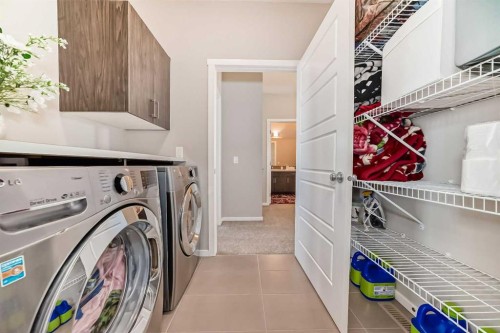17 Walgrove Manor Se, Calgary, AB - Indoor Photo Showing Laundry Room