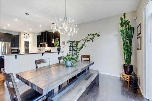 113 Copperpond Bay Se, Calgary, AB - Indoor Photo Showing Dining Room