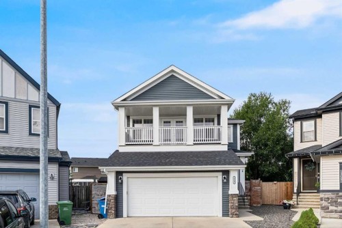 113 Copperpond Bay Se, Calgary, AB - Outdoor With Balcony