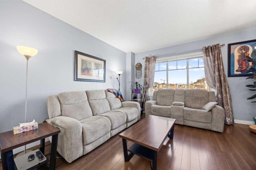 319 Taralake Way Ne, Calgary, AB - Indoor Photo Showing Living Room