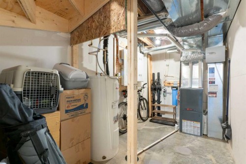 1403 Jumping Pound Common, Cochrane, AB - Indoor Photo Showing Basement