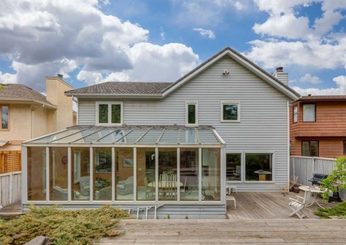 164 Hawksbrow Drive Nw, Calgary, AB - Outdoor With Deck Patio Veranda