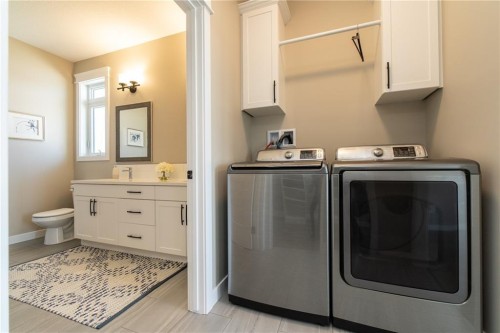 1103 Cornerstone Crescent, Olds, AB - Indoor Photo Showing Laundry Room