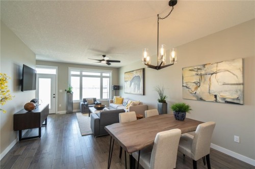 1103 Cornerstone Crescent, Olds, AB - Indoor Photo Showing Dining Room