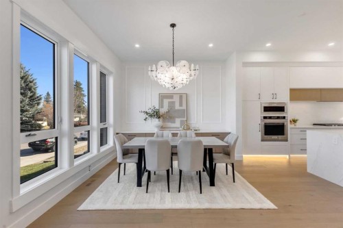 936 40 Street Sw, Calgary, AB - Indoor Photo Showing Dining Room