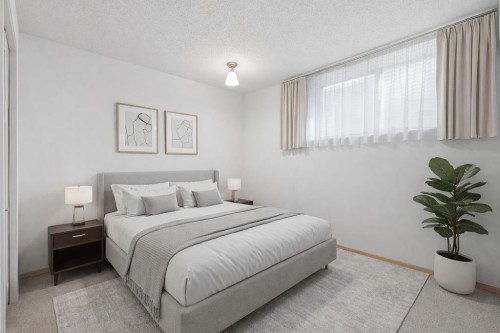 5516 Dalhart Hill Nw, Calgary, AB - Indoor Photo Showing Bedroom