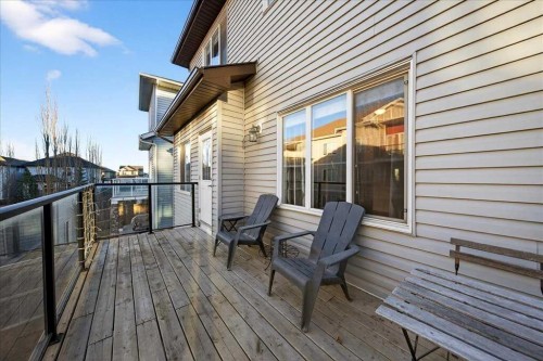 194 Sherwood Mount Nw, Calgary, AB - Outdoor With Deck Patio Veranda With Exterior