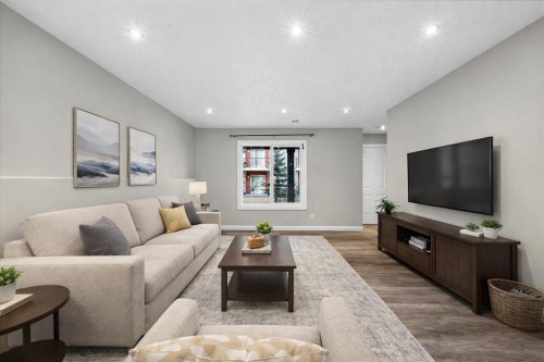 194 Sherwood Mount Nw, Calgary, AB - Indoor Photo Showing Living Room