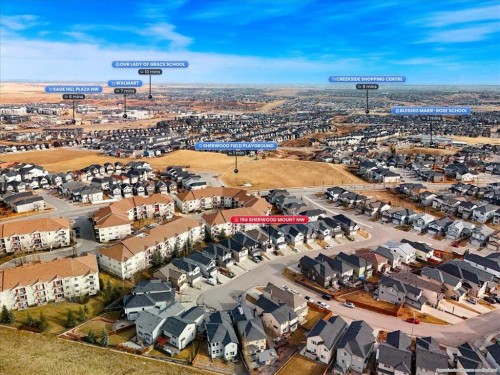 194 Sherwood Mount Nw, Calgary, AB - Outdoor With View