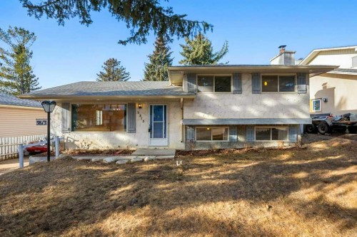 5813 Dalcastle Crescent Nw, Calgary, AB - Outdoor With Deck Patio Veranda With Facade