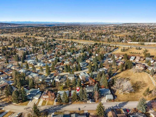 5813 Dalcastle Crescent Nw, Calgary, AB - Outdoor With View