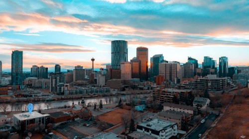 201-414 Meredith Road Ne, Calgary, AB - Outdoor With View