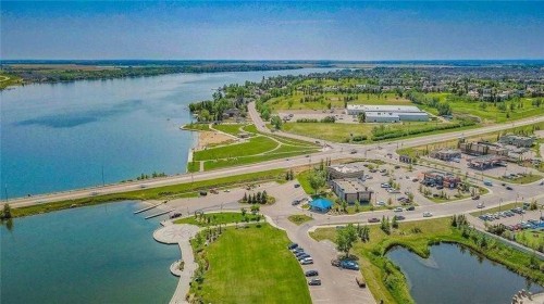 25-300 Marina Drive, Chestermere, AB - Outdoor With Body Of Water With View