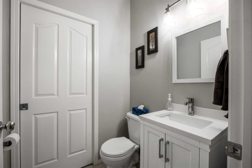 526 New Brighton Drive Se, Calgary, AB - Indoor Photo Showing Bathroom