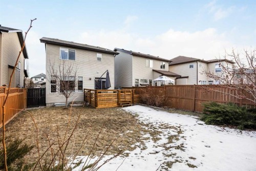 526 New Brighton Drive Se, Calgary, AB - Outdoor With Deck Patio Veranda