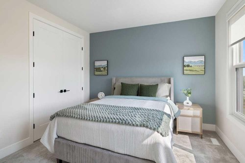 301 Limestone Bay, Balzac, AB - Indoor Photo Showing Bedroom