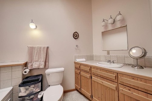 283096 Range Rd 51, Rural Rocky View County, AB - Indoor Photo Showing Bathroom