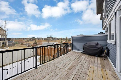 122 Kingfisher Crescent Se, Airdrie, AB - Outdoor With Deck Patio Veranda With Exterior