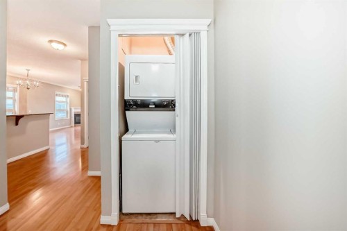 225-333 Riverfront Avenue Se, Calgary, AB - Indoor Photo Showing Laundry Room