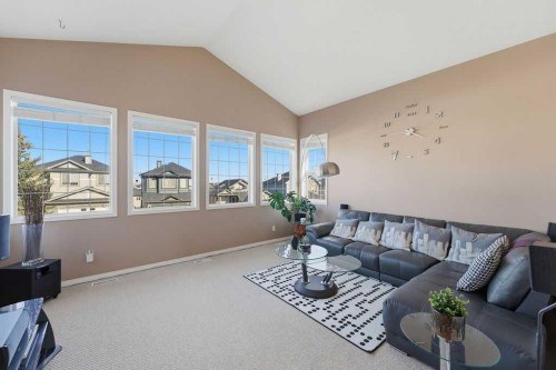 178 Kincora View Nw, Calgary, AB - Indoor Photo Showing Living Room