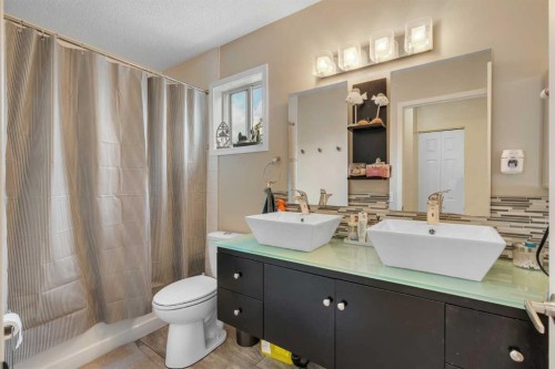 43 Covington Rise Ne, Calgary, AB - Indoor Photo Showing Bathroom