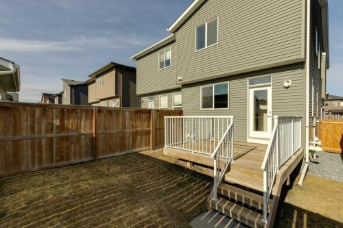 95 Cornerstone Avenue Ne, Calgary, AB - Outdoor With Deck Patio Veranda With Exterior