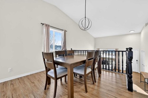 250 Cimarron Boulevard, Okotoks, AB - Indoor Photo Showing Dining Room