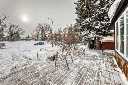 36 Dalrymple Green Nw, Calgary, AB - Outdoor With Deck Patio Veranda
